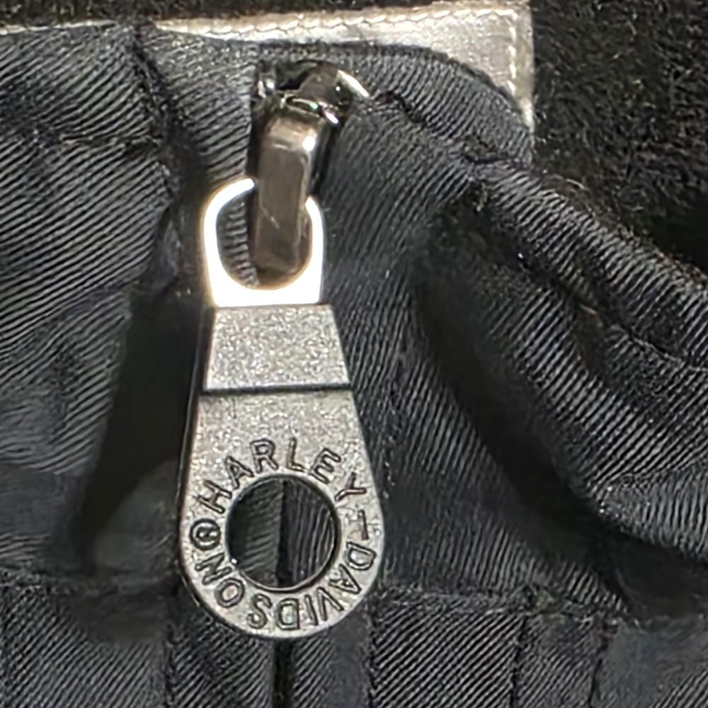 Harley-Davidson Black Windbreaker Jacket - Picture 5 of 10